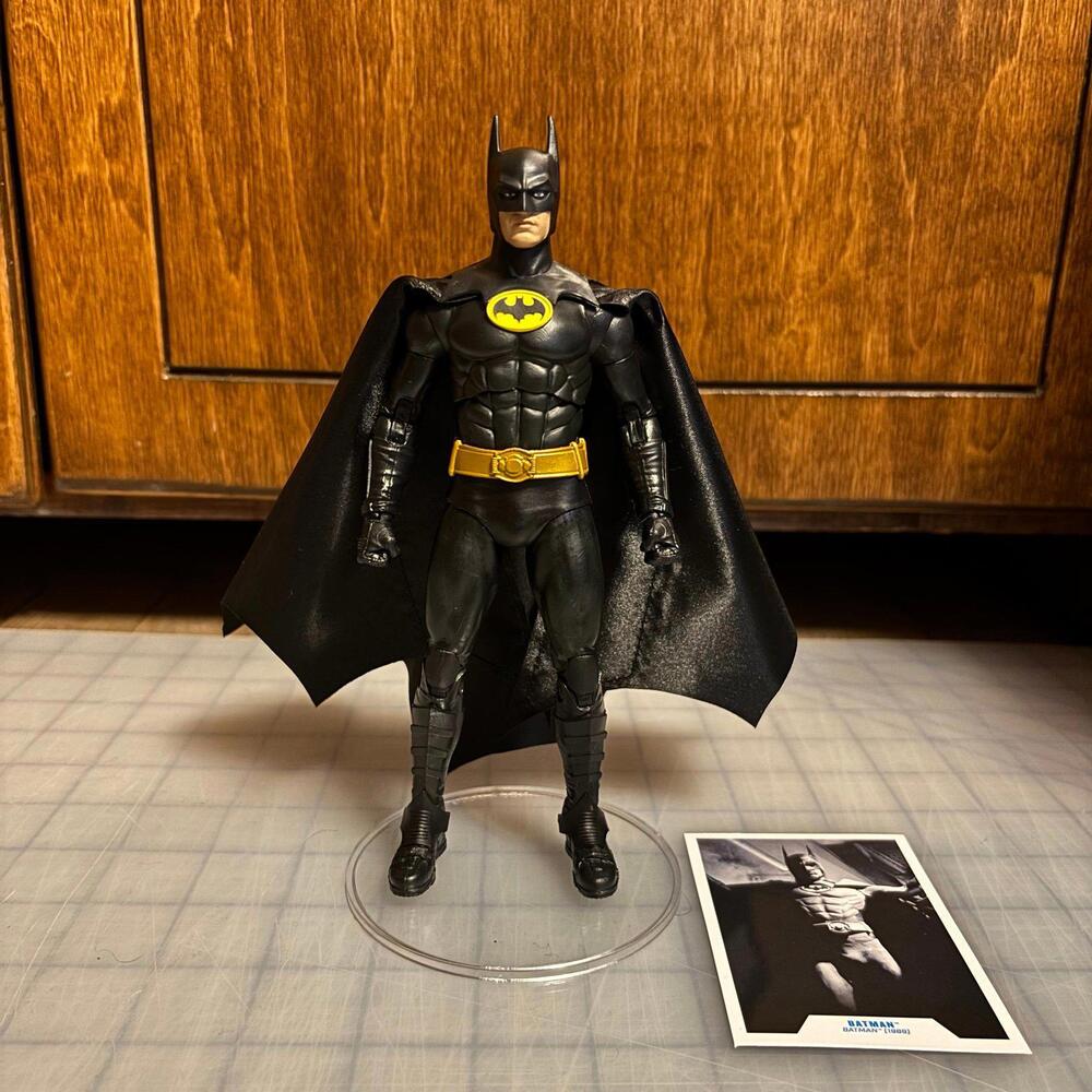 DC Multiverse McFarlane Toys 1989 Michael Keaton Batman action figure